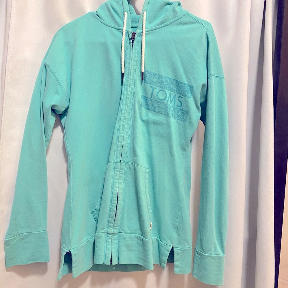 Light blue hoodie